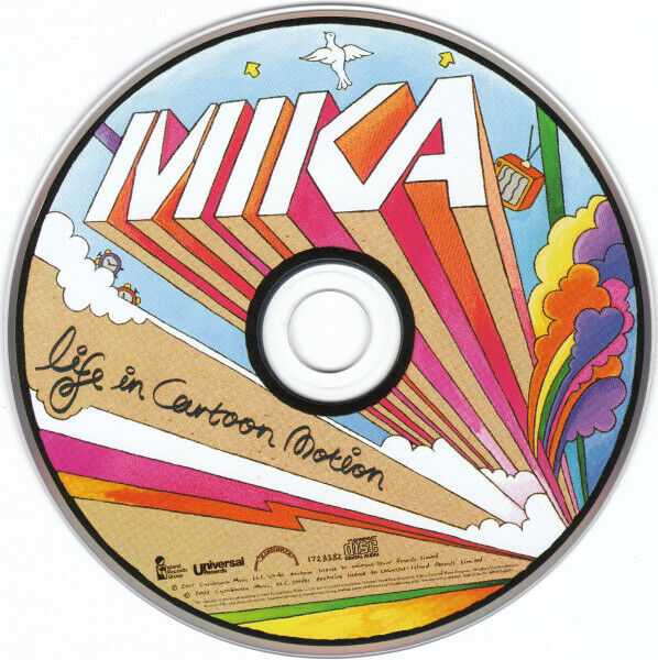 MIKA CD Life In Cartoon Motion - Super Jewel Box - Europe (M/M)