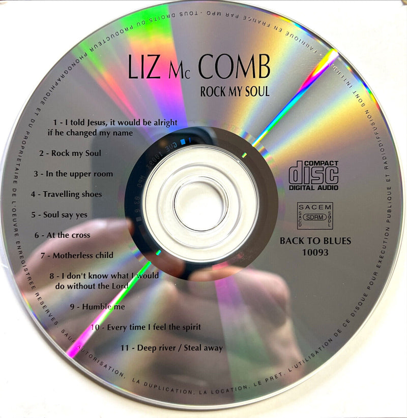 CD Liz McComb "Rock My Soul" - Gospel Recital Intense