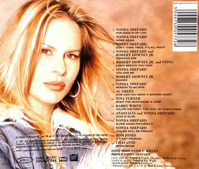 Compilation Featuring Vonda Shepard ‎CD Ally McBeal (For Once In My Life)