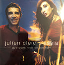 Julien Clerc & Assia ‎CD Single Quelques Mots En Ton Nom - France (M/M - Scellé)