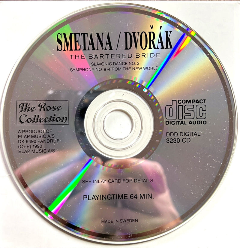 Smetana, Dvořak CD The Bartered Bride / Slavonic Dance No. 2 / Symphony No. 9 "F