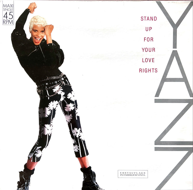 Yazz 12" Stand Up For Your Love Rights - Red Translucent Vinyl