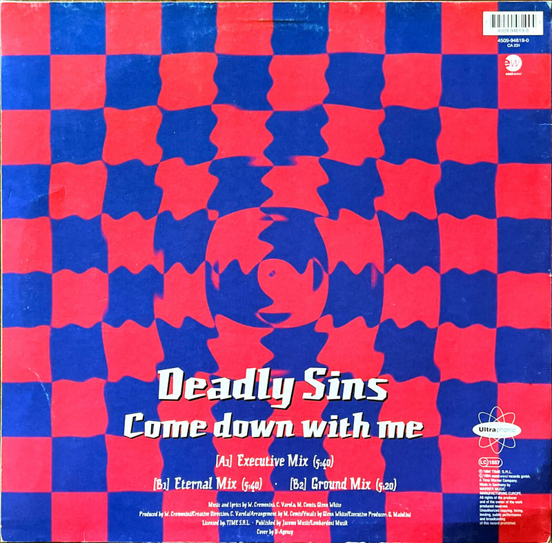 Deadly Sins 12" Come Down With Me