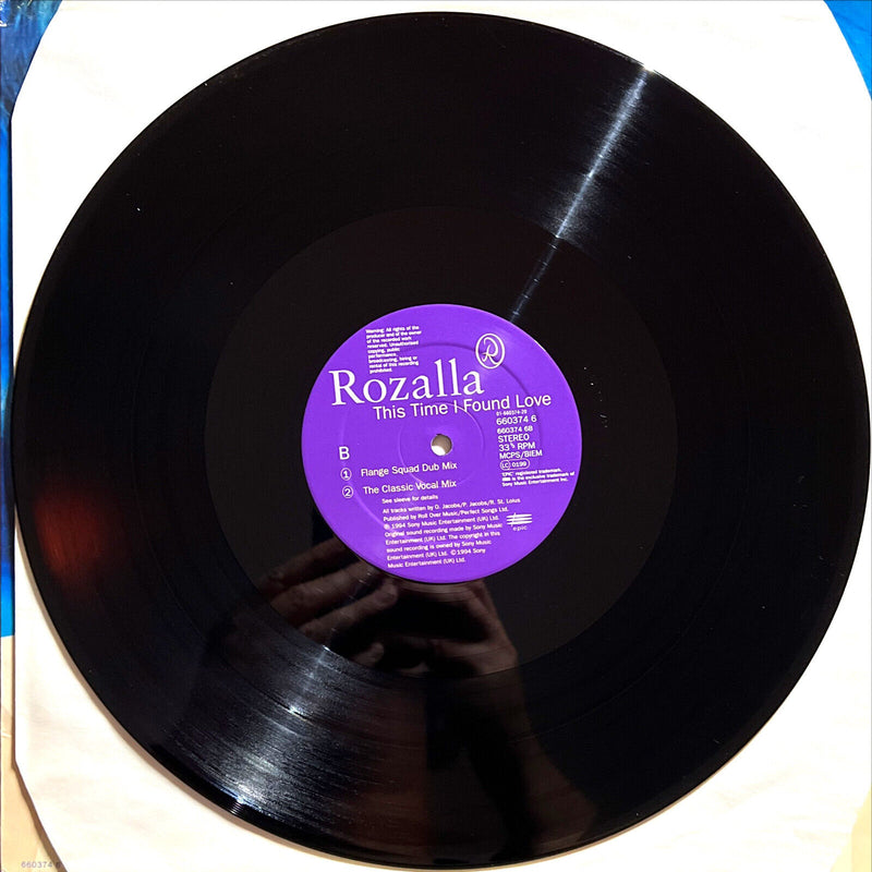 Rozalla 12" This Time I Found Love