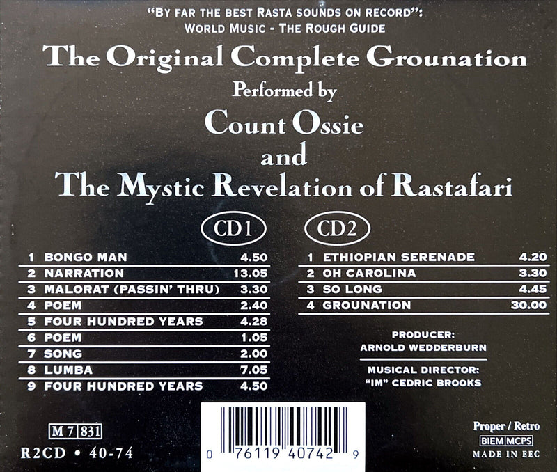 The Mystic Revelation Of Rastafari 2xCD Grounation (The Roots Of Reggae)