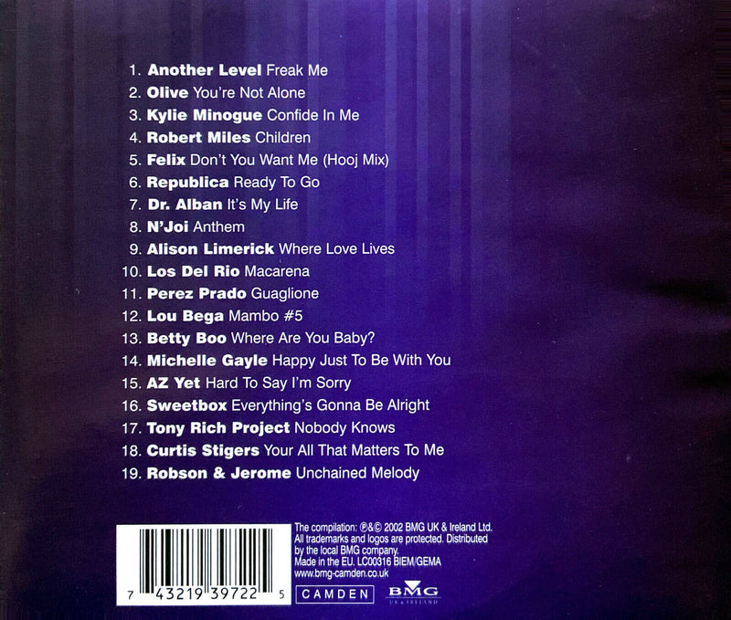 Compilation ‎CD Hits Of The 90s - Europe (VG+/VG+)