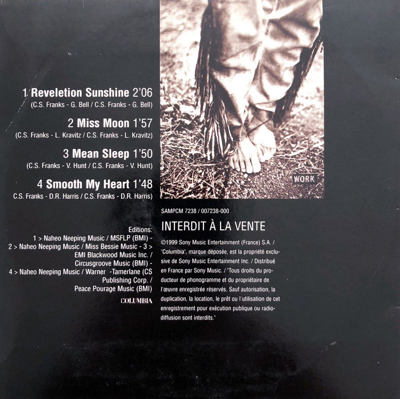 Cree Summer CD Single Releletion Sunchine - Promo - France (VG/VG+)