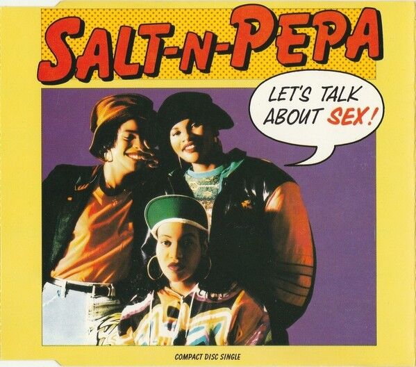 Salt-N-Pepa Maxi CD Let's Talk About Sex! - Europe (VG+/EX)