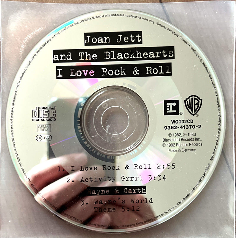 Joan Jett And The Blackhearts CD Single I Love Rock & Roll