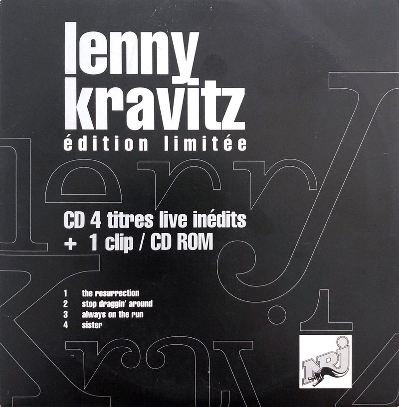 Lenny Kravitz ‎Maxi CD 4 titres live inédits - Edition Limitée - Promo - France