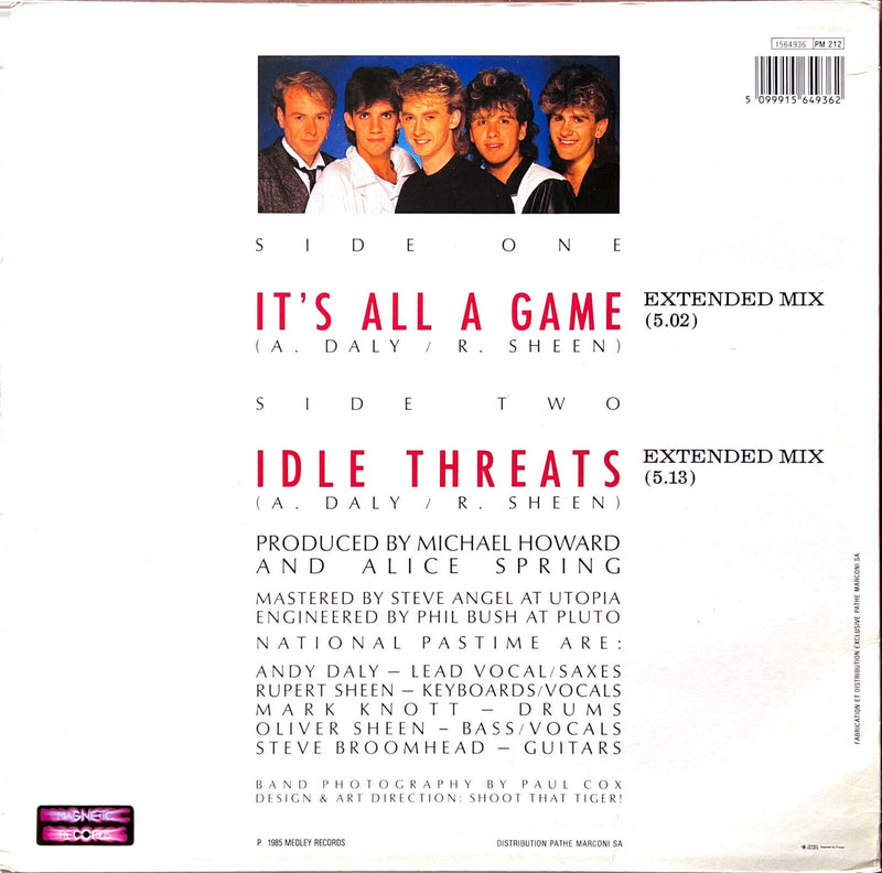 National Pastime 12" It's All A Game