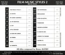 Bruno Alexiu ‎CD Film Music Styles 2 - France (M/M)