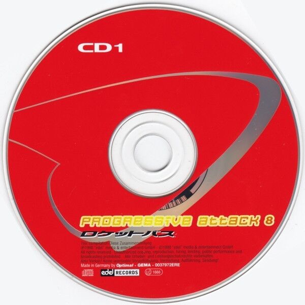 Compilation 2xCD Progressive Attack 8 - Germany (M/VG)