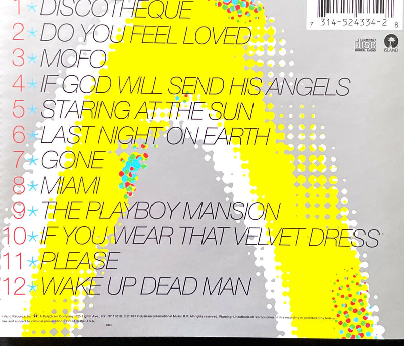 U2 CD Pop - US
