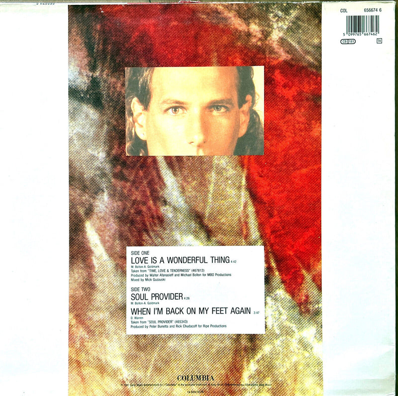 Michael Bolton 12" Love Is A Wonderful Thing