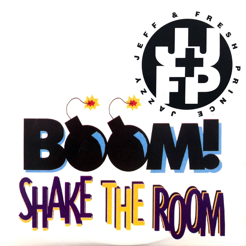 Jazzy Jeff & Fresh Prince CD Single Boom! Shake The Room - France (EX/EX)