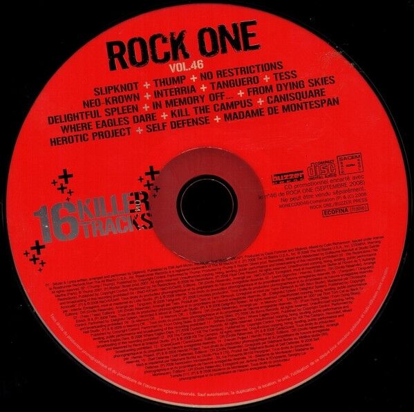 Compilation CD Rock One Vol. 46 - Promo - France (EX/EX)