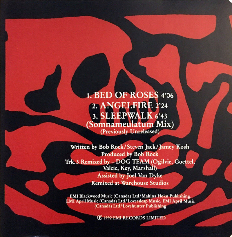 Rockhead Maxi CD Bed Of Roses - Europe (EX+/EX)