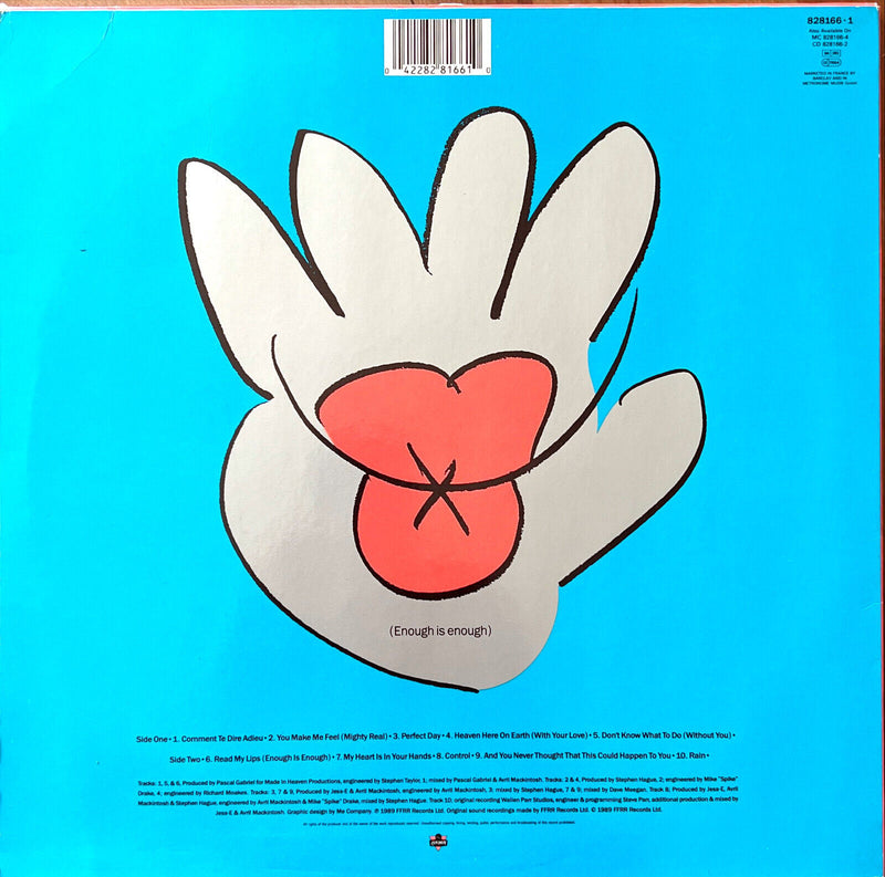 Jimmy Somerville LP Read My Lips