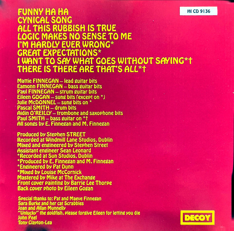 The Would Be's CD Silly Songs For Cynical People