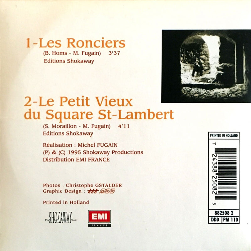 Michel Fugain CD Single Les Ronciers - France (EX/VG+)