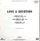Real McCoy CD Single Love & Devotion - Promo