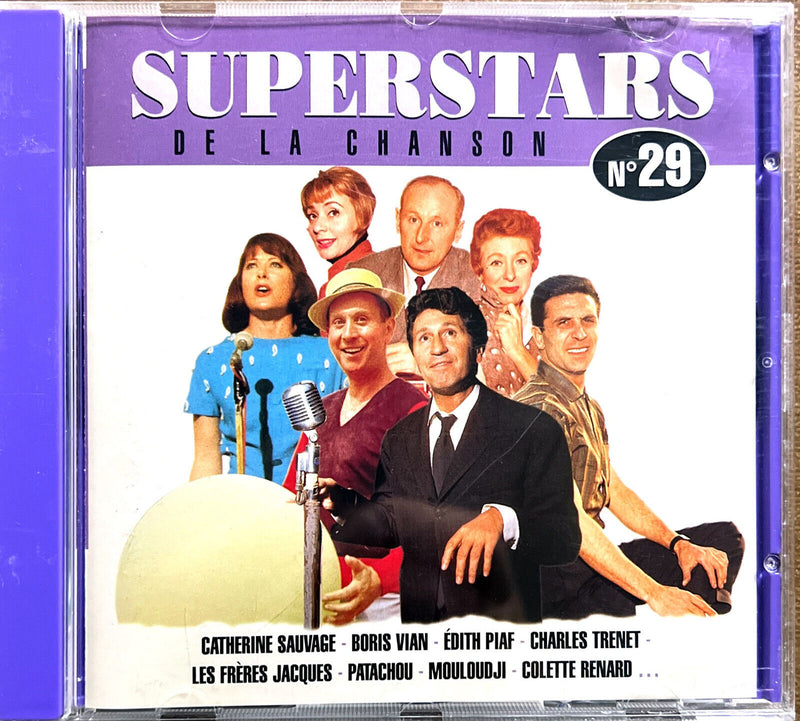 Compilation CD Superstars De La Chanson N°29