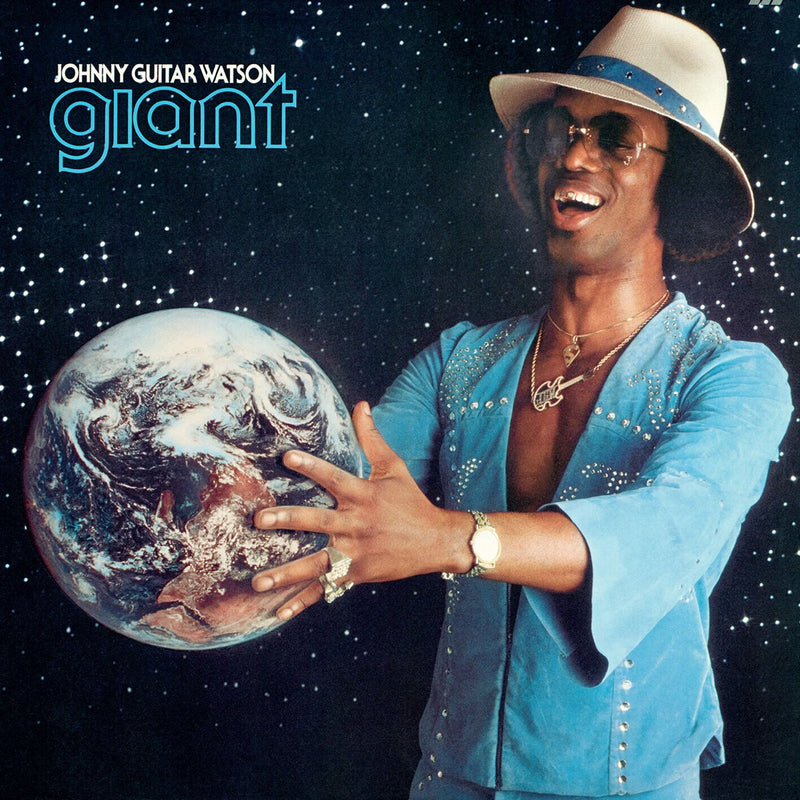 Johnny Guitar Watson LP Giant Blue, Translucent Vinyl