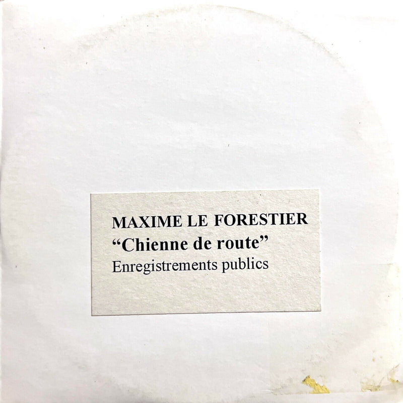 Maxime Le Forestier CD Single Chienne De Route - Promo