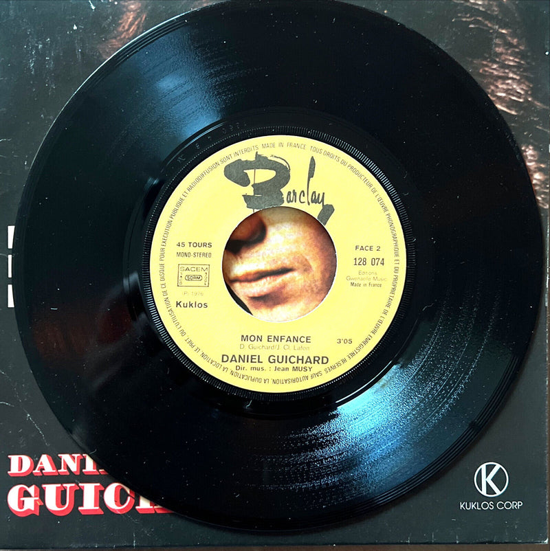 Daniel Guichard 7" Ne Parle Pas