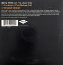 Barry White CD Single Let The Music Play (Funkstar Deluxe Remixes) - Europe