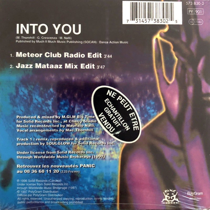 Shauna Davis ‎CD Single Into You - France (M/M - Scellé / Sealed)
