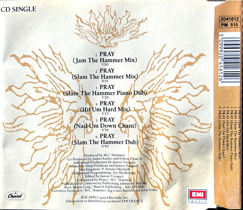 MC Hammer Maxi CD Pray