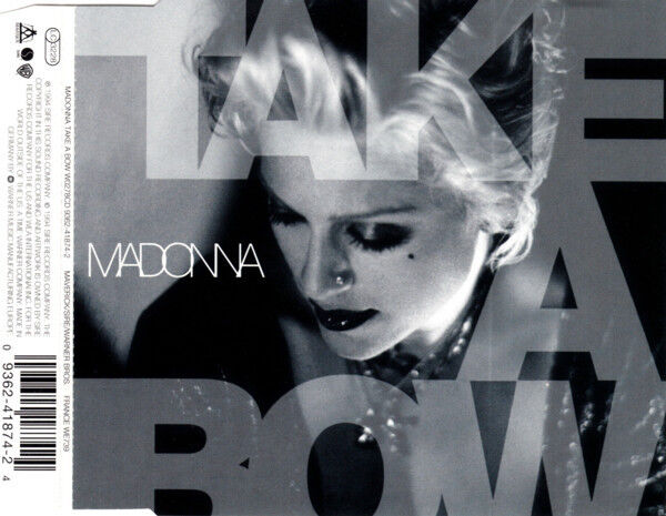 Madonna Maxi CD Take A Bow - Europe (EX/M)