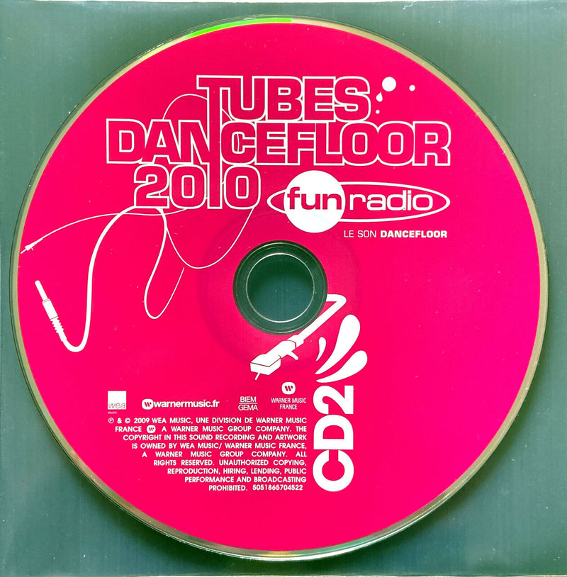 Compilation 2xCD Tubes Dancefloor 2010 - France (EX+/EX+)