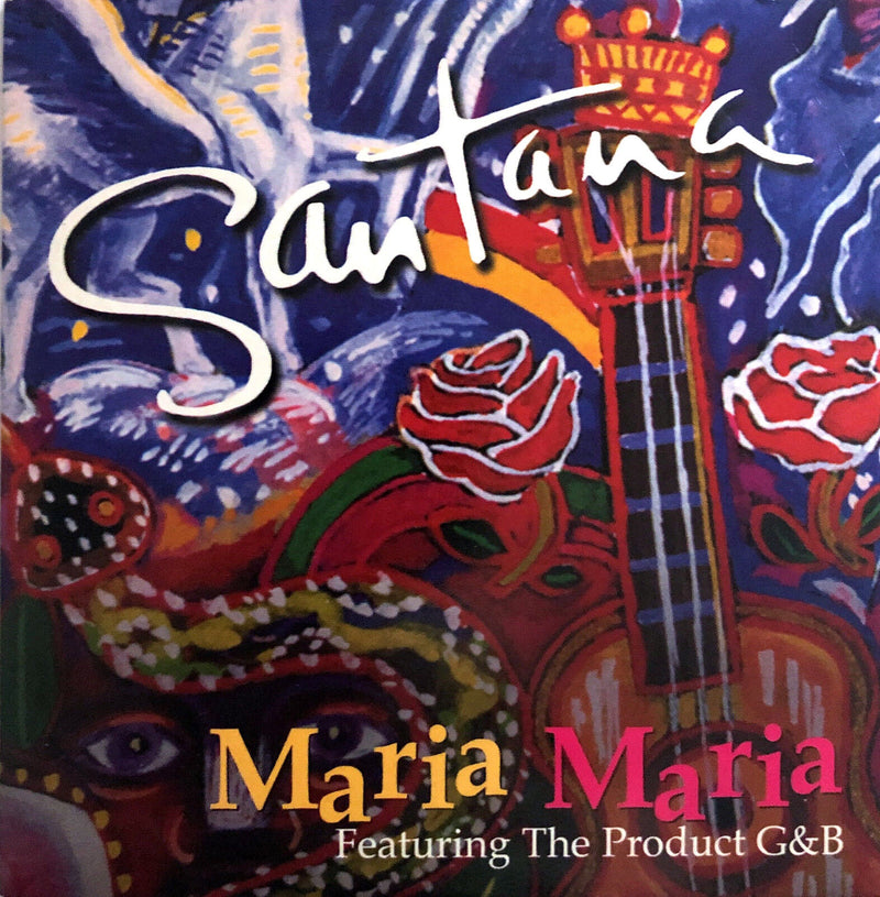 Santana Featuring The Product G&B CD Single Maria Maria - Europe (VG+/EX+)