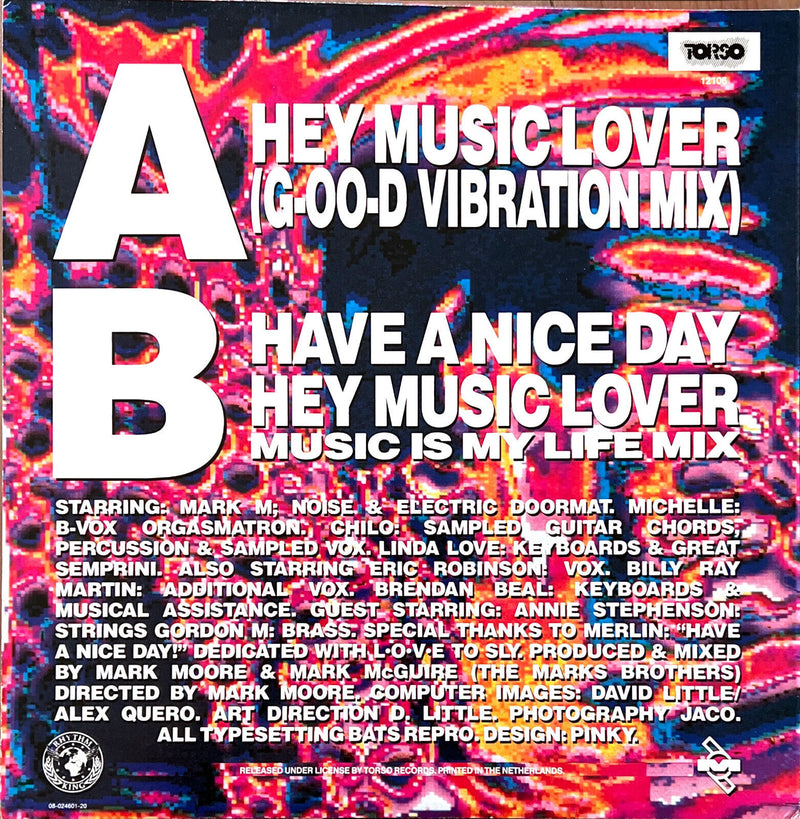 S'Xpress 12" Hey Music Lover