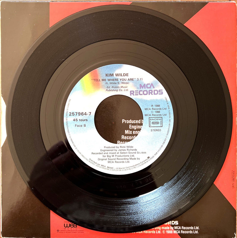 Kim Wilde 7" You Came - France