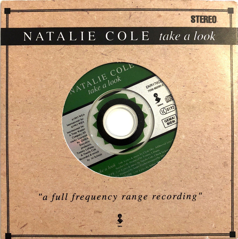 Natalie Cole ‎CD Single Take A Look - UK (EX/EX)