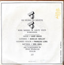 Publication Légale D'écrits Musicaux 7" Six Heures En Helvétie - France