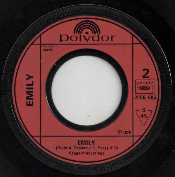 Emily 7" Take Me (I'm A Woman) - France (VG+/EX)