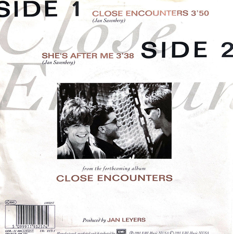 Clouseau 7" Close Encounters - Europe