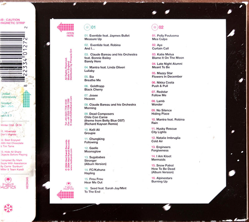 Various 2xCD Winter Chill 06.04