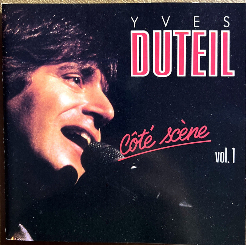 Yves Duteil CD Côté Scène Vol. 1