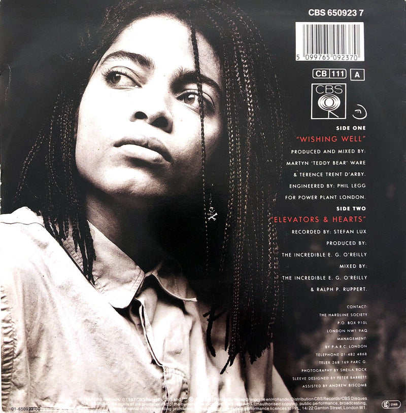 Terence Trent D'Arby 7" Wishing Well - Europe (VG+/EX)