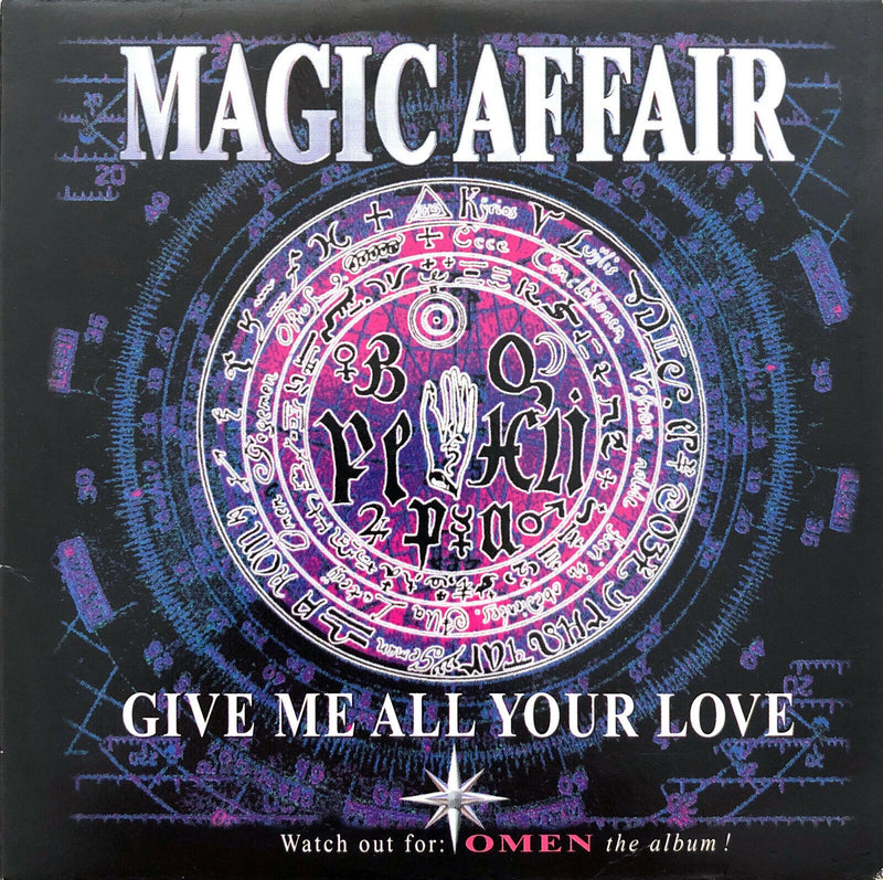 Magic Affair ‎CD Single Give Me All Your Love - Europe (VG+/VG+)