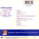 Christina Aguilera ‎CD Single What A Girl Wants - France (EX+/EX+)
