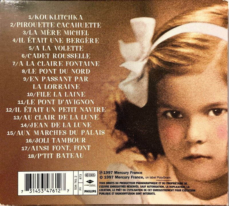 Sylvie Vartan ‎CD Chante Pour Les Enfants - Digipak croix - France (VG+/EX)