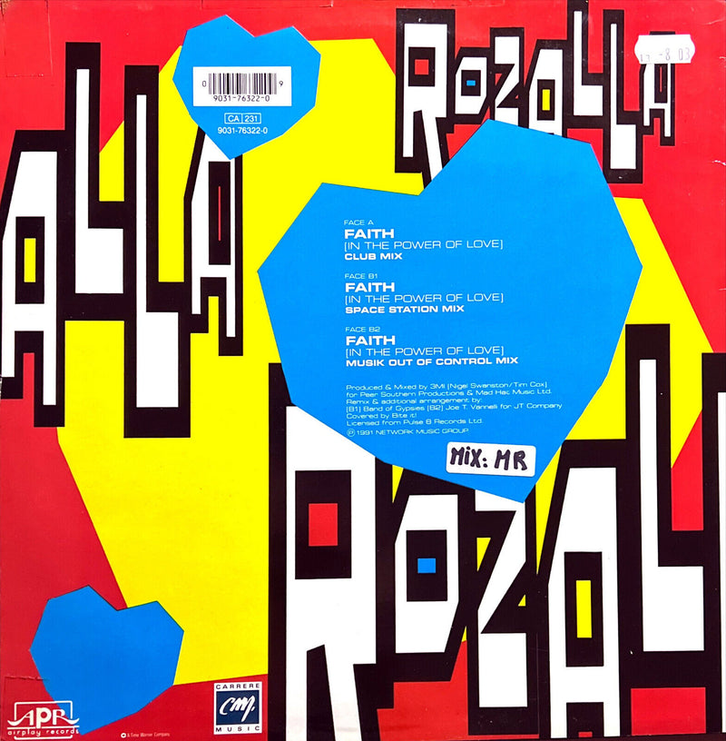 Rozalla 12" Faith