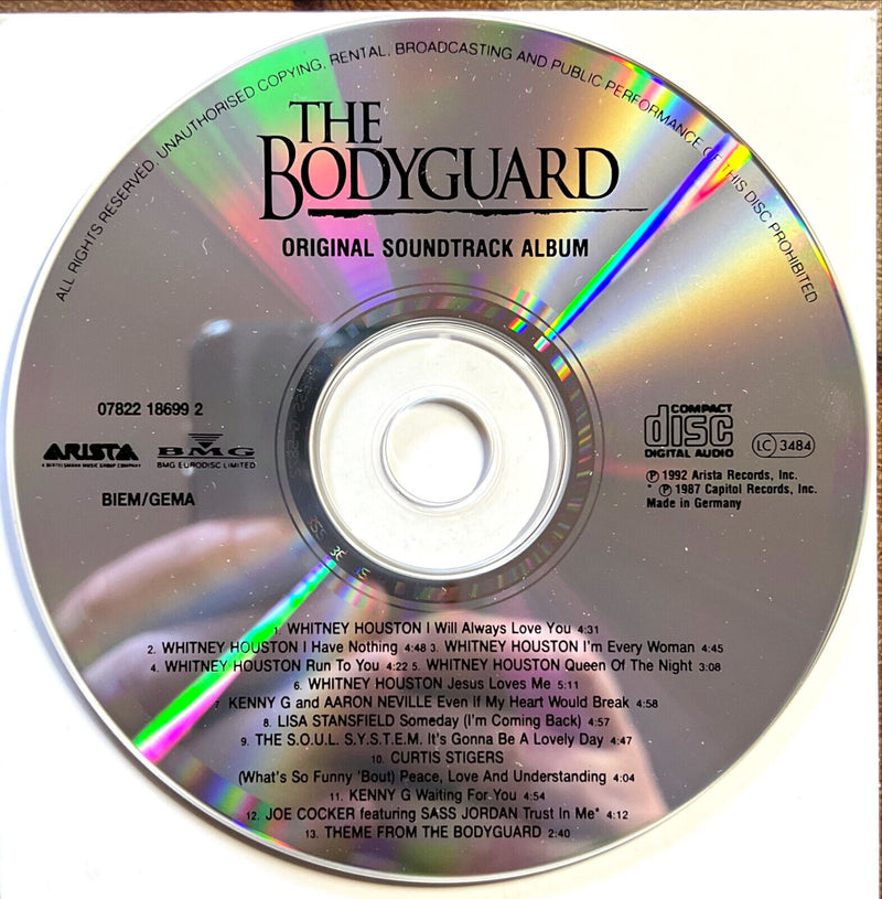 Compilation CD The Bodyguard (Original Soundtrack Album) - Germany